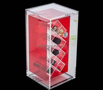 Custom wholesale acrylic multi dividers lipstick storage box DMO-868