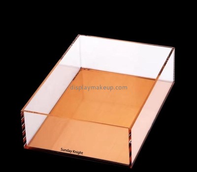 Custom wholesale acrylic desktop skincare storage box DMO-873