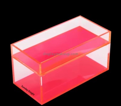 Custom wholesale acrylic skincare cosmetics storage box DMO-886