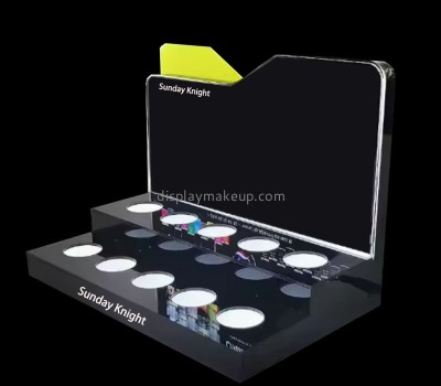 Custom wholesale acrylic LED skincare display props with backboard DMD-3138