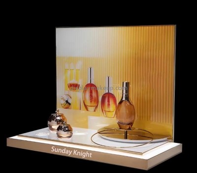 Wholesale custom acrylic retail beauty display prop with LED DMD-3163