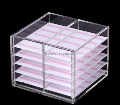 Wholesale custom acrylic nail art extensions organizer box DMO-1014