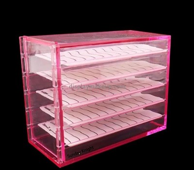 Wholesale custom acrylic 5 layers eyelash extensions organizer box DMO-1019