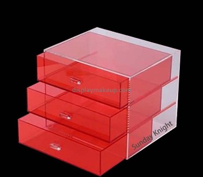 Wholesale custom acrylic beauty drawers organizer DMO-1027