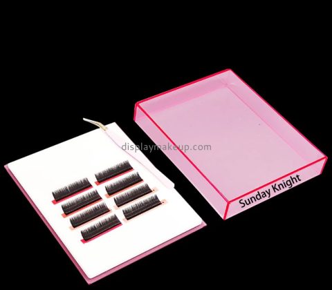 Wholesale custom acrylic eyelash extensions organizer box DMO-1020