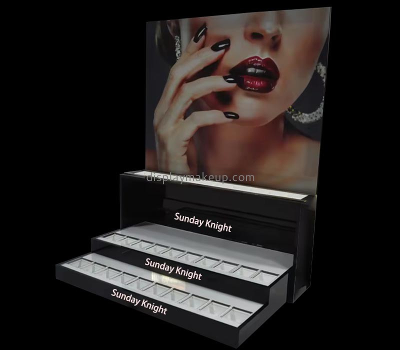 Wholesale custom acrylic lipstick display prop with LED DMD-3164