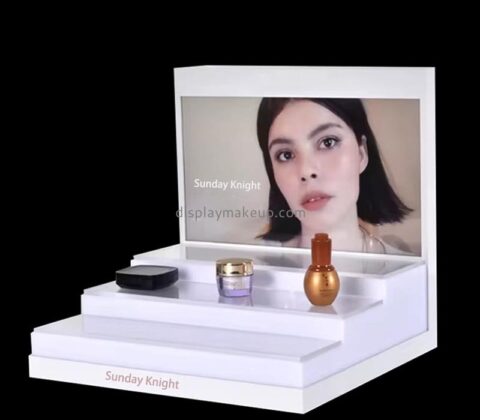 Custom wholesale acrylic retail perfume skincare display stand DMD-3150