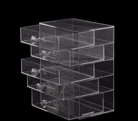 Custom wholesale acrylic multi layers cosmetic drawer organizer DMO-902