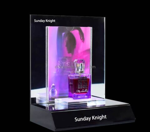 Custom wholesale acrylic perfume beauty display stands DMD-3148