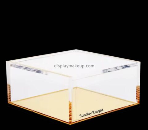 Custom wholesale acrylic desktop lipstick box with lid DMO-892