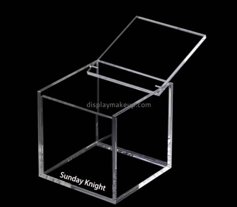 Custom wholesale acrylic desktop skincare dustproof box DMO-890