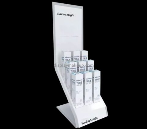 Custom wholesale acrylic countertop skincare display props DMD-3133