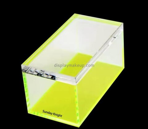 Custom wholesale acrylic desktop cosmetic storage box DMO-875