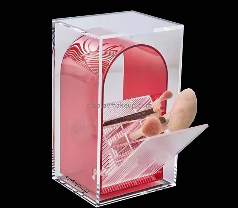 Custom wholesale acrylic multi dividers makeup brushed storage box DMO-869