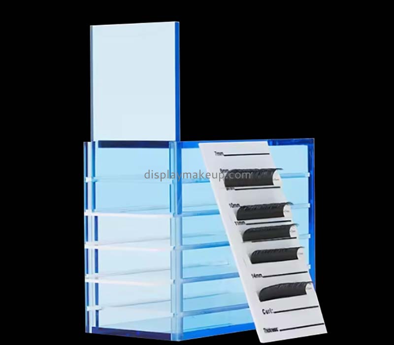 Custom wholesale acrylic fake lashes organizer box DMO-863