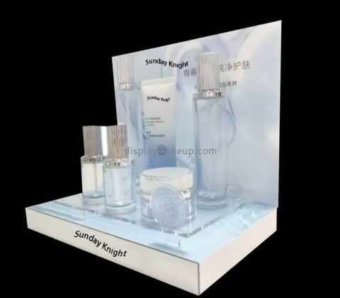 Custom wholesale acrylic makeup skincare display props DMD-3108