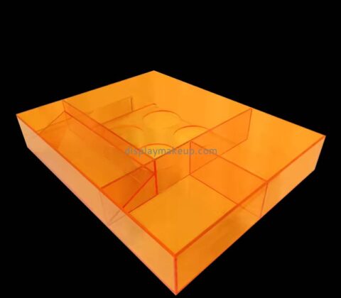 Custom wholesale acrylic makeup storage box DMO-850