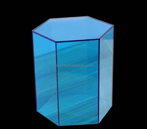 Custom wholesale acrylic hexagon makeup storage box DMO-847