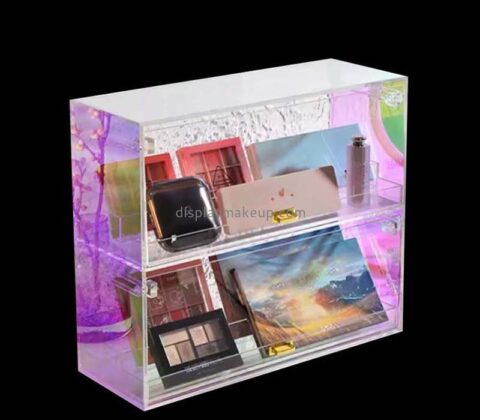 Custom wholesale acrylic skincare beauty storage box DMO-843