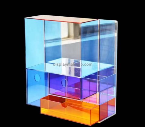 Custom wholesale acrylic skin care beauty organizer box DMO-837