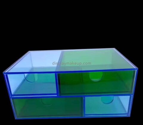 Custom acrylic skincare cosmetic drawers organizer DMO-821