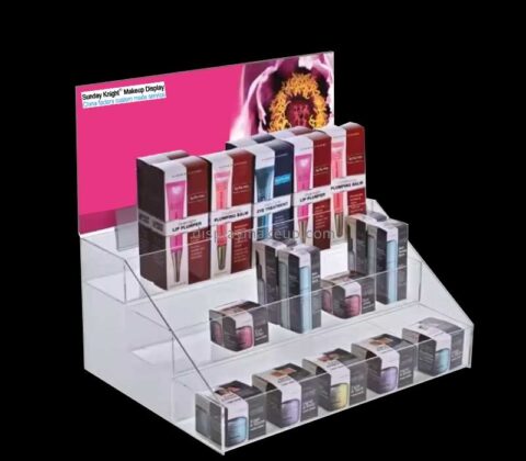 Custom acrylic retail shop skincare display rack DMD-3058