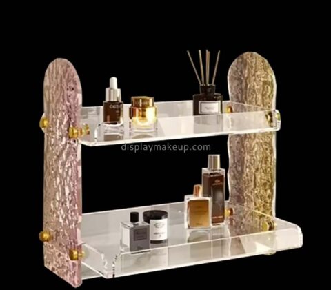 Custom acrylic desktop skincare makeup organiser rack DMO-801