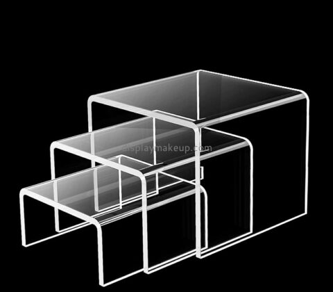 Acrylic item supplier custom plexiglass cologne display risers DMD-3004