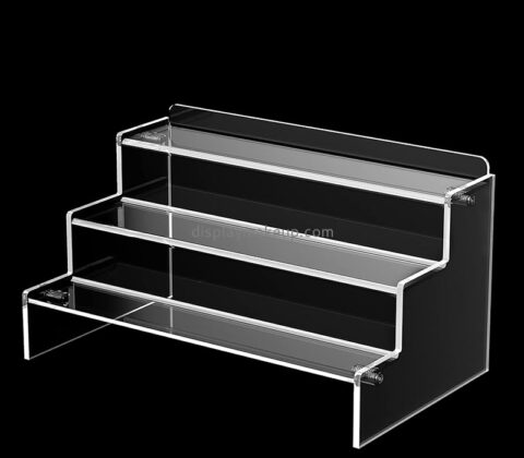 Plexiglass display supplier custom acrylic 3-tier skincare display stands DMD-3000