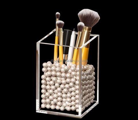 Plexiglass products manufacturer custom acrylic holder for makeup brushes DMO-751