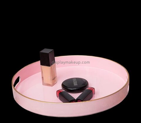 Acrylic display manufacturer custom plexiglass beauty organiser tray DMO-744