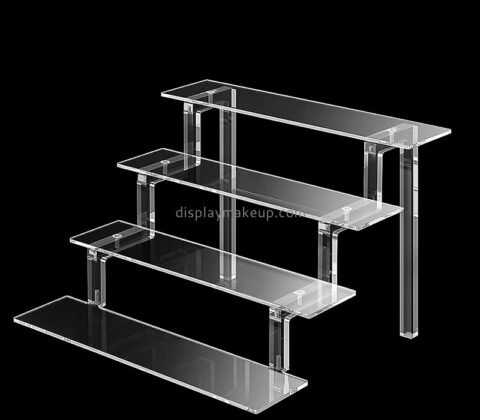 Lucite display manufacturer custom acrylic perfume display riser shelf DMD-2986