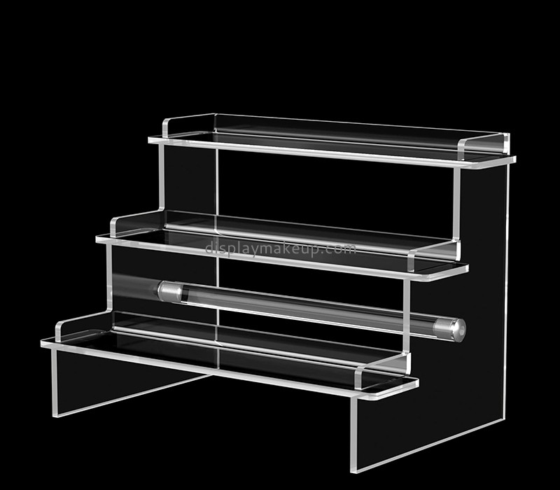 Plexiglass display supplier custom acrylic skin care perfume stand risers DMD-2976