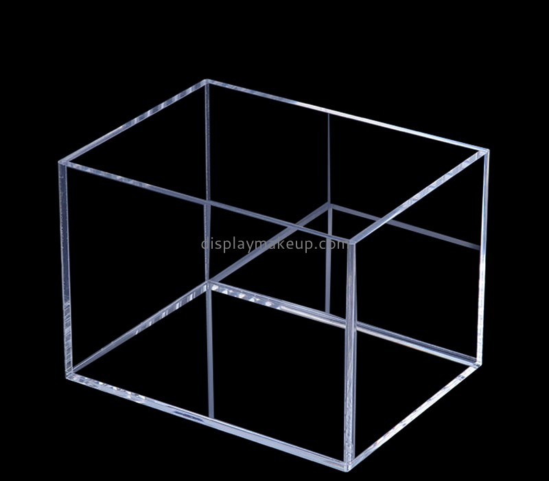 Lucite item supplier custom acrylic skin care items organizer box DMO-699