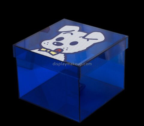 Lucite products manufacturer custom acrylic skin care products organizer box DMO-687