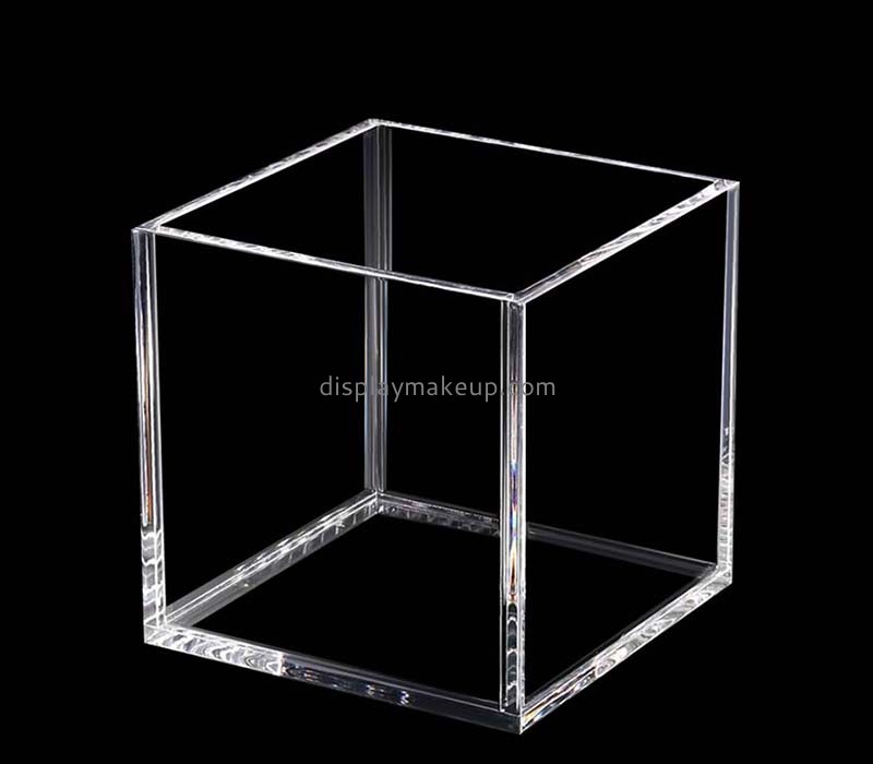 Lucite item supplier custom acrylic skincare items organizer box DMO-673