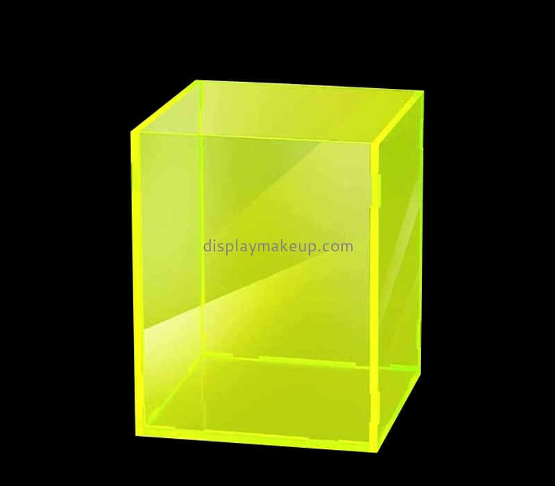 Lucite display manufacturer custom acrylic makeup brushes storage box DMO-640