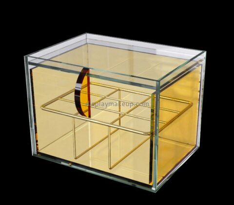 Acrylic display supplier custom plexiglass makeup organizer DMO-656