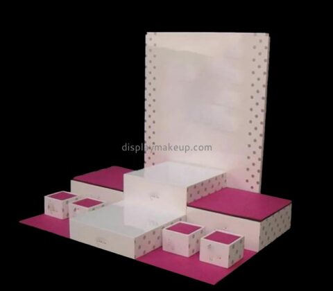 Plexiglass display manufacturer custom countertop acrylic nail polish display stand DMD-2880