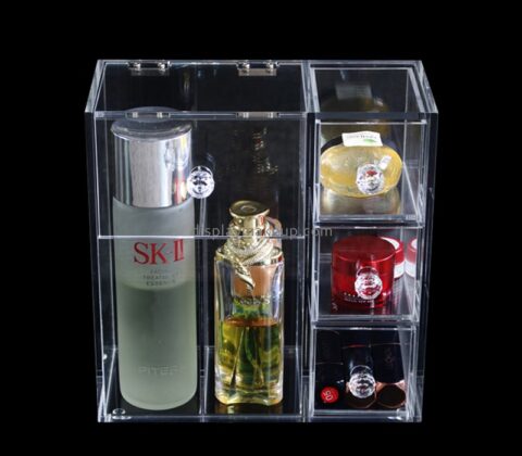 Lucite display supplier custom acrylic cosmetic organizer box DMO-631