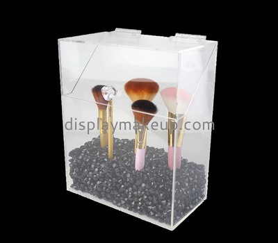 Custom acrylic makeup brushes organizer box DMD-2778