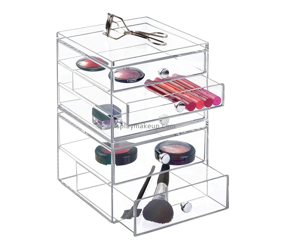 Factory hot selling transparent acrylic makeup organizer DMO-013