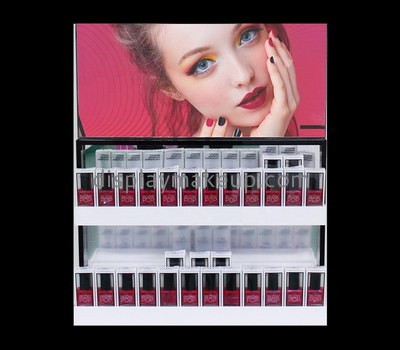 OEM supplier customized countertop plexiglass lipstick display rack DMD-2864