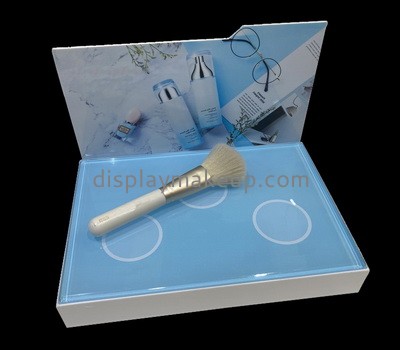 OEM supplier customized countertop acrylic cosmetic display stand DMD-2860