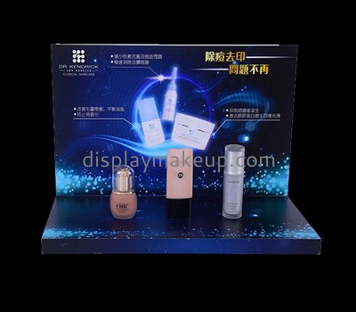 Custom plexiglass skin care products display stand DMD-2809