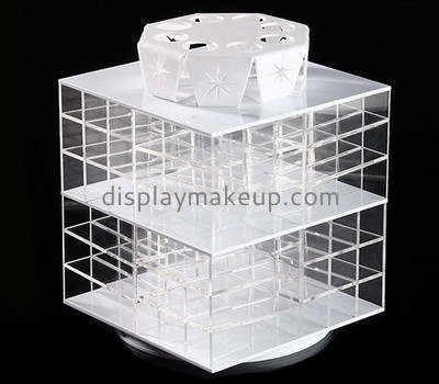 Custom 4 sided rotating acrylic lipsticks display holders DMD-2782