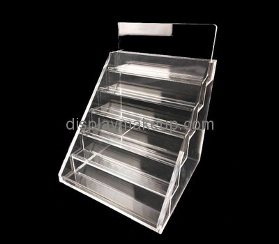 Custom 6 tiers acrylic cosmetic display stands DMD-2706