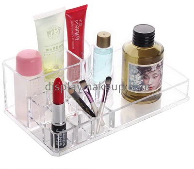 Customized acrylic plastic makeup organizer make up stand organiser DMO-110