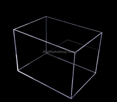 Acrylic box supplier custom lucite skin care items organizer box DMO-680