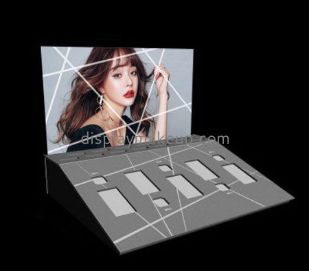 Counter top acrylic cosmetics display stands DMD-2586